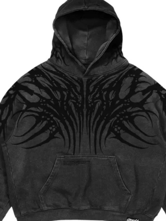 Stay Cold Apparel NECROBLADE Oversized Hoodie Size Large NWT SOLD OUT! - Picture 5 of 13